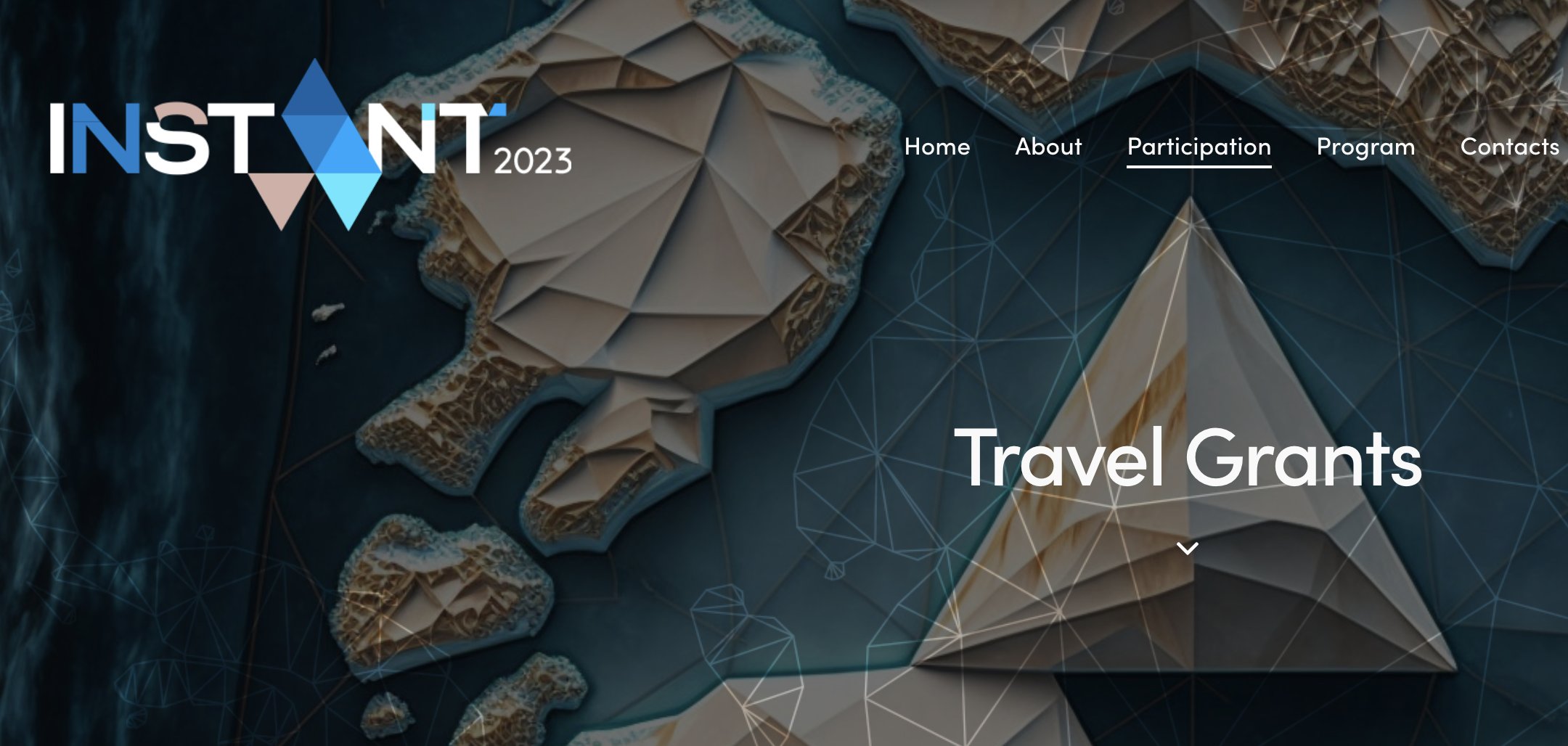 Instant2023 travel grants