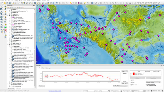 Quantarctica v3 cores subglacial