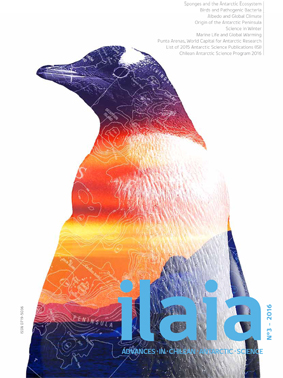 Front cover of the 2016 Chilean ILAIA publications from 