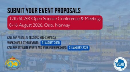 View 12th SCAR Open Science Conference: Call for Event Proposals